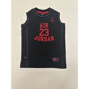 CHICAGO BULLS MICHAEL JORDAN Youth Jersey Size S 4-5 Years Red Black #23